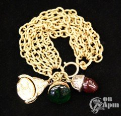 Браслет с подвесками CHANEL